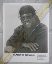8 x 10 in publicity photo CLARENCE CLEMONS (Saxophonist for Bruce Springsteen)