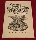 BISMARCK Third Reich German Military Propaganda Poster WW2 WWII