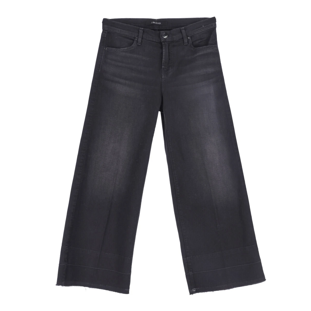 J BRAND Black Wide Leg Jeans Size 26 in