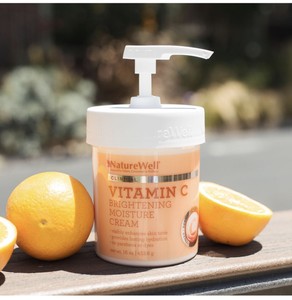 nature well vitamin c brightening moisture cream before and after