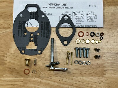 Allis Chalmers D15 Marvel Schebler Basic Carburetor kit TSX869