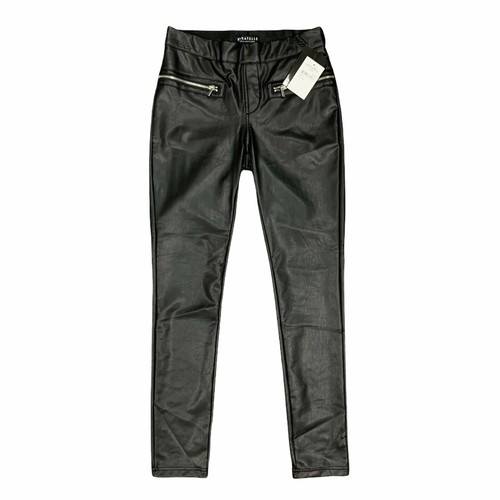 Bagatelle Collection Faux Leather Pants 