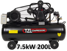 Kompressor Luftkompressor 7.5kW 200L 1060l/mi...