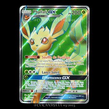 carte Pokémon Phyllali GX 139/156 #2 SL05 - Ultra Prisme NEUF FR