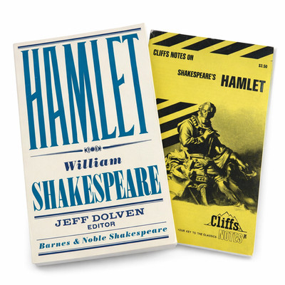 Hamlet Shakespeare Barnes Noble Book Cliffs Notes Study Guide Lot 9781411400344