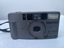 PENTAX IQZoom 70-XL 35mm Point  Shoot Film Camera AF Zoom Macro Flash Works