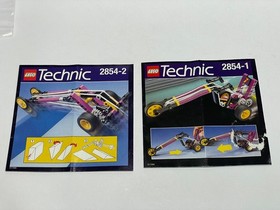 Vintage Lego Lot Technic VTOL  8222 2854 8251 Manuals Read 1990's Read