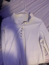 white collared button up