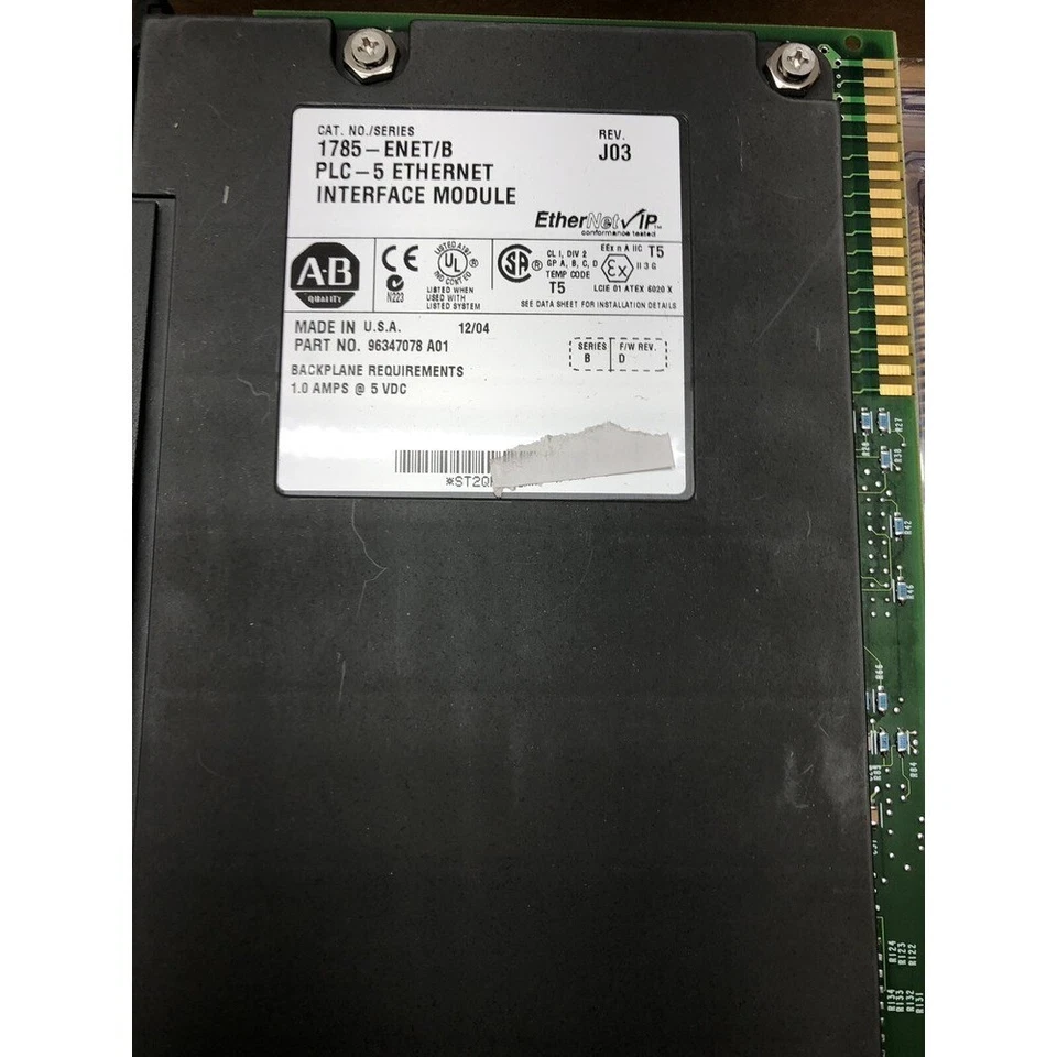 NEW Allen-Bradley 1785-ENET Ethernet Card 1785ENET NIB 1785ENET ENET - Image 4 of 4