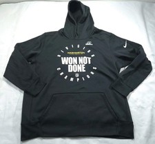 Washington Commanders Hoodie Nike Double Extra Large Black Sweatshirt Redskins
