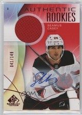 2024 SP Game Used Authentic Rookies Red Jersey /149 Seamus Casey #228 Auto 0i47