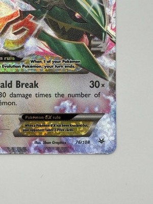 M Rayquaza EX 76/108 Celebrations: Classic Collection Holo 25th