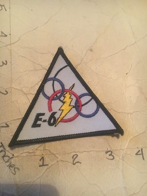 USAF Boeing E-6 Mercury Aircraft patch 9/10/25