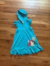 Disney little mermaid swim cover up size 7/8