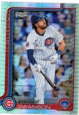 2025 Topps Chrome - Dansby Swanson #215 Prism Refractor Cubs
