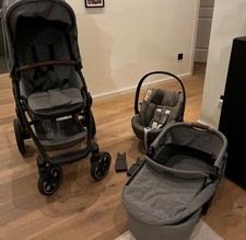 ABC Design Salsa 4 Kinderwagen Set + Maxi-Cosi + Adapter + Babywanne + Sportsitz