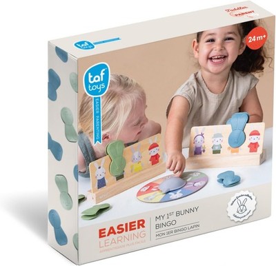 Taf Toys 1st Bingo Game Educational Toddler Game for Fine Motor Skills