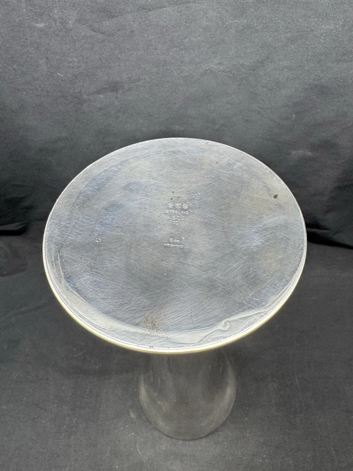 Винтажная ваза Watson из чистого серебра высотой 10 дюймов - Изображение 4 из 4