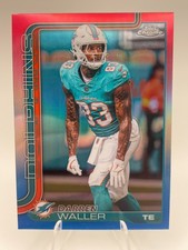 2025 Topps Chrome Football NFL Darren Waller Red White Blue Refractor #193 Miami
