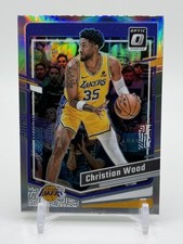 Christian Wood 2023-24 Donruss Optic #66 Holo Los Angeles Lakers