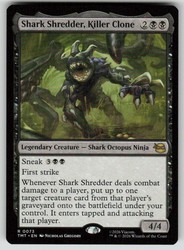 Shark Shredder, Killer Clone 73/343 Rare Teenage Mutant Ninja Turtles MTG