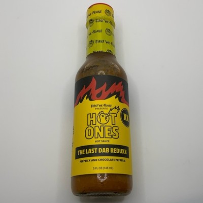 RARE! Hot Ones The Last Dab REDUXX - Pepper X Chocolate Pepper X Sauce HEATONIST