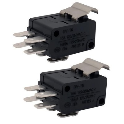 2PCS DV-16 16A 125/250VAC 6 Pins Micro Switch Double Power Tool Switch...