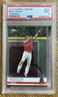 MIKE TROUT 2019 TOPPS CHROME #200 JUMPING PSA MINT 9 ANGELS
