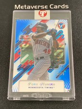 2025 Topps Pristine Blue Pulsar #147 Torii Hunter 31/75 Twins Sealed