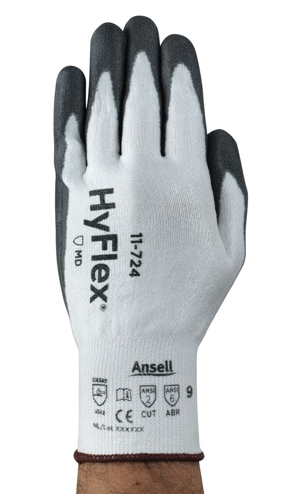 Ansell Hyflex 11-724 Glove White Size XXL