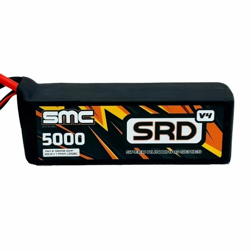 SMC50250-6S1PV4 SRD V4 22.2 LIPO 5000MAH 250C: QS8