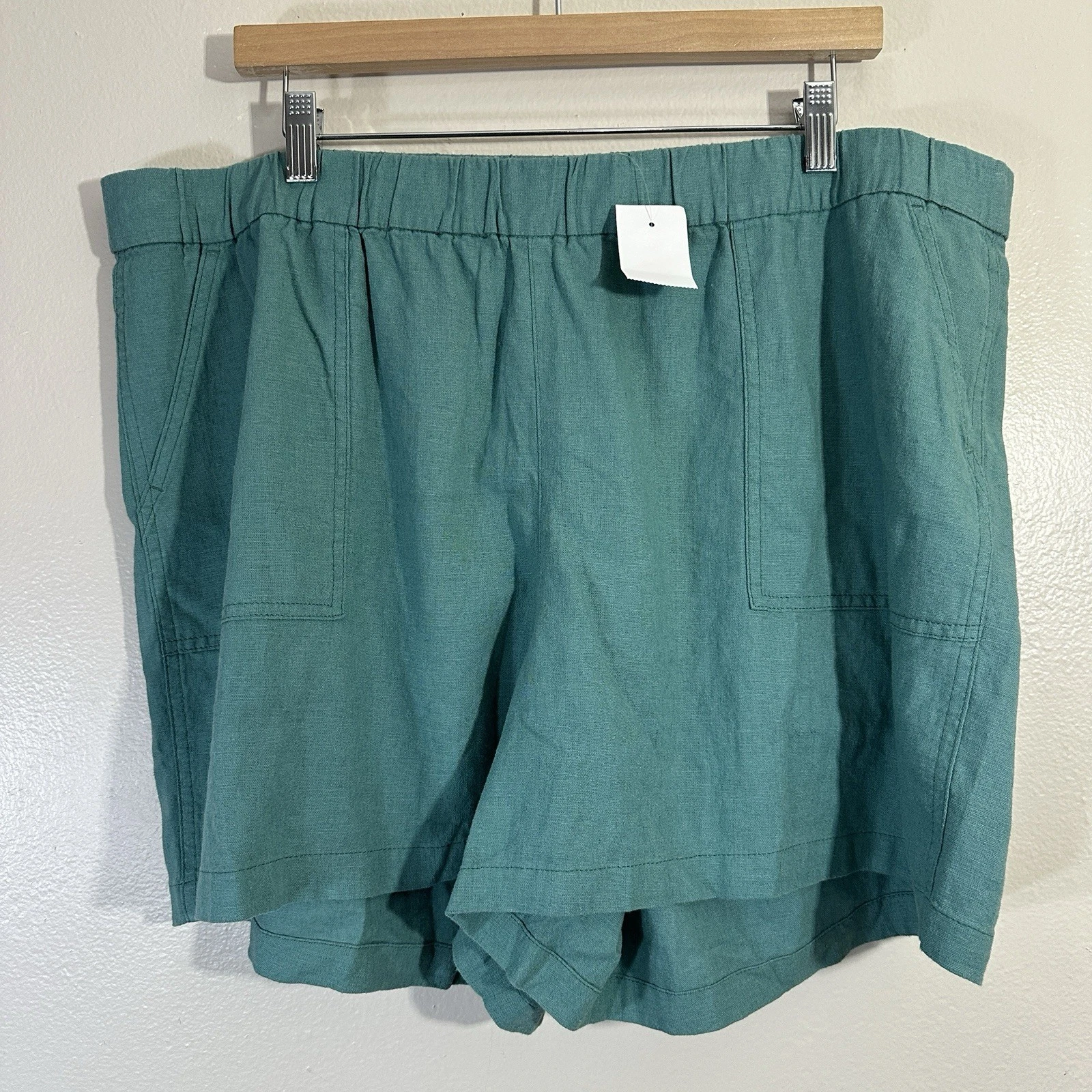 New J Crew Women's XXL Linen Green Shorts Preppy NEW
Opens in a new window or tab