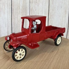 Cast iron pickup truck by Larry Sieber/arcade Toys Vintage Replica Ford 1 Ton