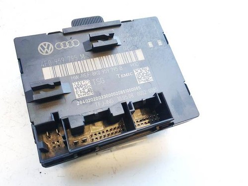 Audi Q7 2007 Door control relay (DOOR CONTROL UNIT MODULE ECU ) 4l #2752369-12