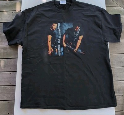 Bruce Springsteen & The E-Street Band Tour T-Shirt Size XL 2003 Black Vintage