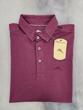 Tommy Bahama Grape Wine Casual Polo Shirt Men's Size Large New With Tags