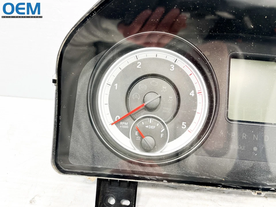 2013 RAM 2500 ПРИБОР СПИДОМЕТР КЛАСТЕР КАЛИБРА 6,7 ДИЗЕЛЬ 56046728AH OEM - Изображение 3 из 4