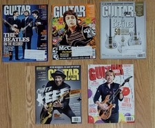 Lot Of 5! Guitar World Magazines Collectible THE BEATLES PAUL McCARTNEY KEITH