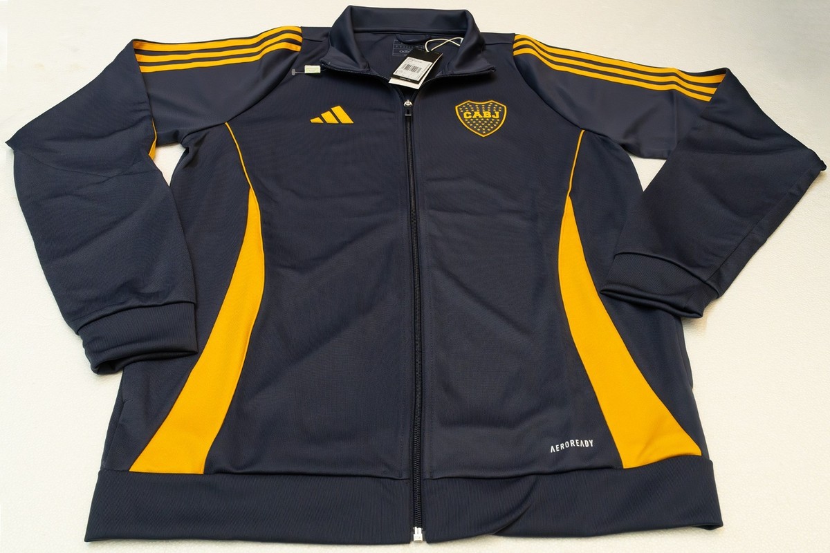 BOCA JUNIORS JACKET 24/25 - ADIDAS OFFICIAL IS5575 - ASK SIZE