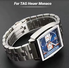 Steel Strap for TAG CBL2111 Heuer Monaco 22mm – Solid Stainless Steel Watch Band