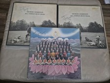 Beatles George Harrison Signed Autographed Lp Dark Horse 2x Allthings Must Pass