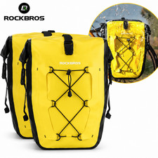 ROCKBROS Bike Panniers 30L Waterproof Rear Rack Bag for Cycling Luggage Bag