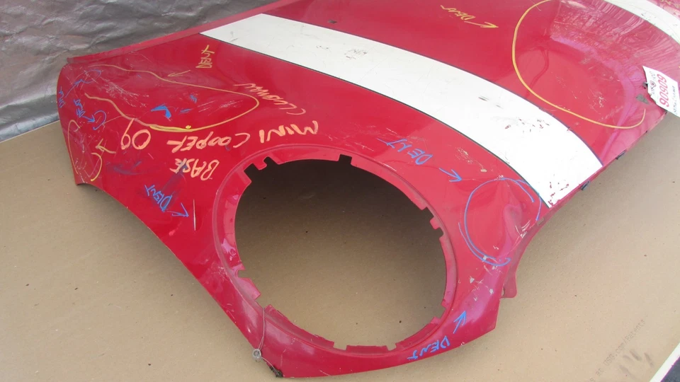 Mini Cooper Clubman Wagon 2008-2009-2010 capó delantero OEM Foto 3 de 4