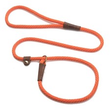 Mendota Pet Slip Leash - Dog Lead and Collar Combo - Made in The USA - Orange...