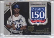 2019 Topps Update Manufactured 150th Anniversary /150 Whit Merrifield Patch 1u3n