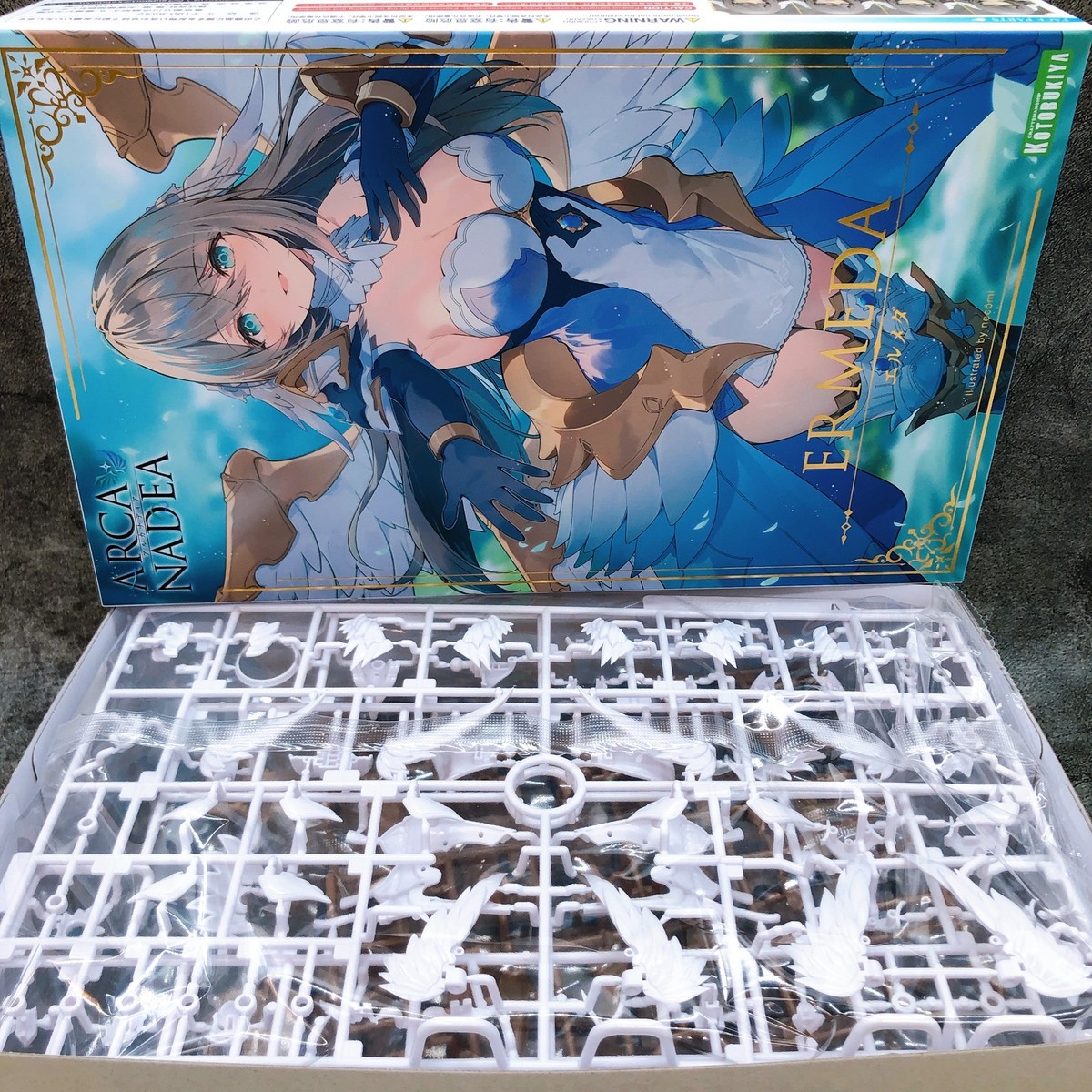 ARCA NADEA ERMEIDA 新品未開封 ARCANADEA ERMEDA Non Scale Plastic Model Kit KOTOBUKIYA