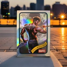 Killmonger 2025 Topps Chrome Marvel Silver Refractor Card-#34