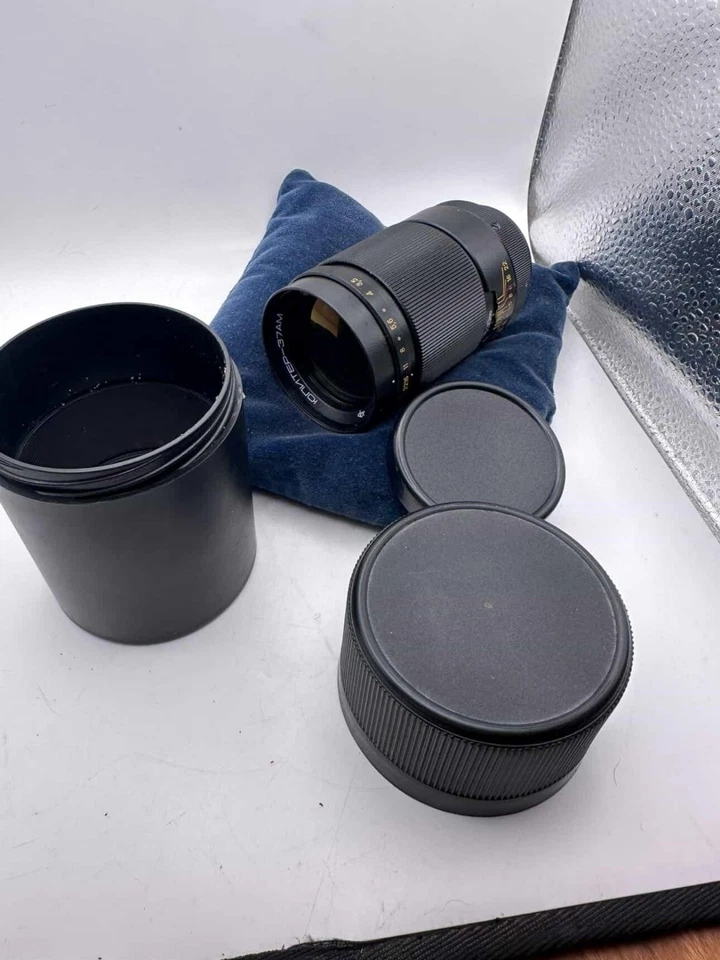 JUPITER-37AM M42 135mm f/3,5 USSR telephoto lens Zenit camera - Image 3 of 4