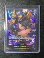 One Piece TCG - Marshall.D.Teach - OP09-081 Leader English -NM (Combine P&P)