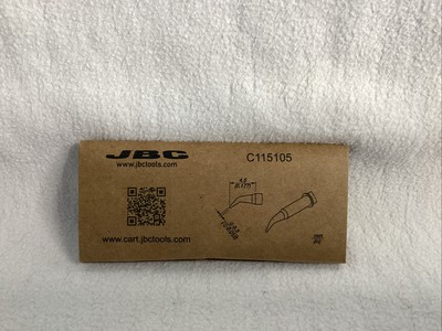 JBC Lötspitze Serie C115, Rundform, C115105/Ø 0,3 mm, gebogen C115105 (C20.4)